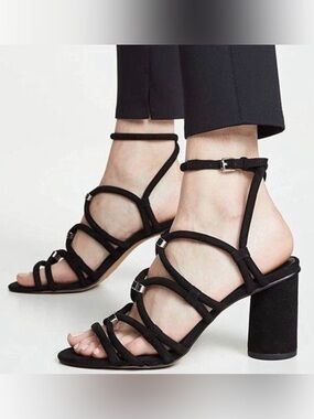 Rebecca Minkoff Apolline Suede Strappy Sandals